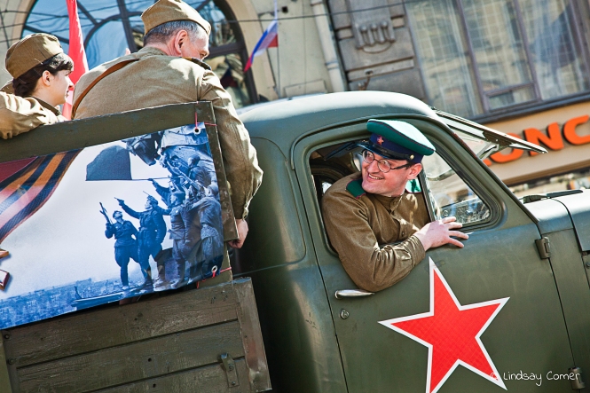 Victory Day Parade, Saint Petersburg, Russia, 2011.