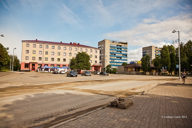 In Narva, Estonia.